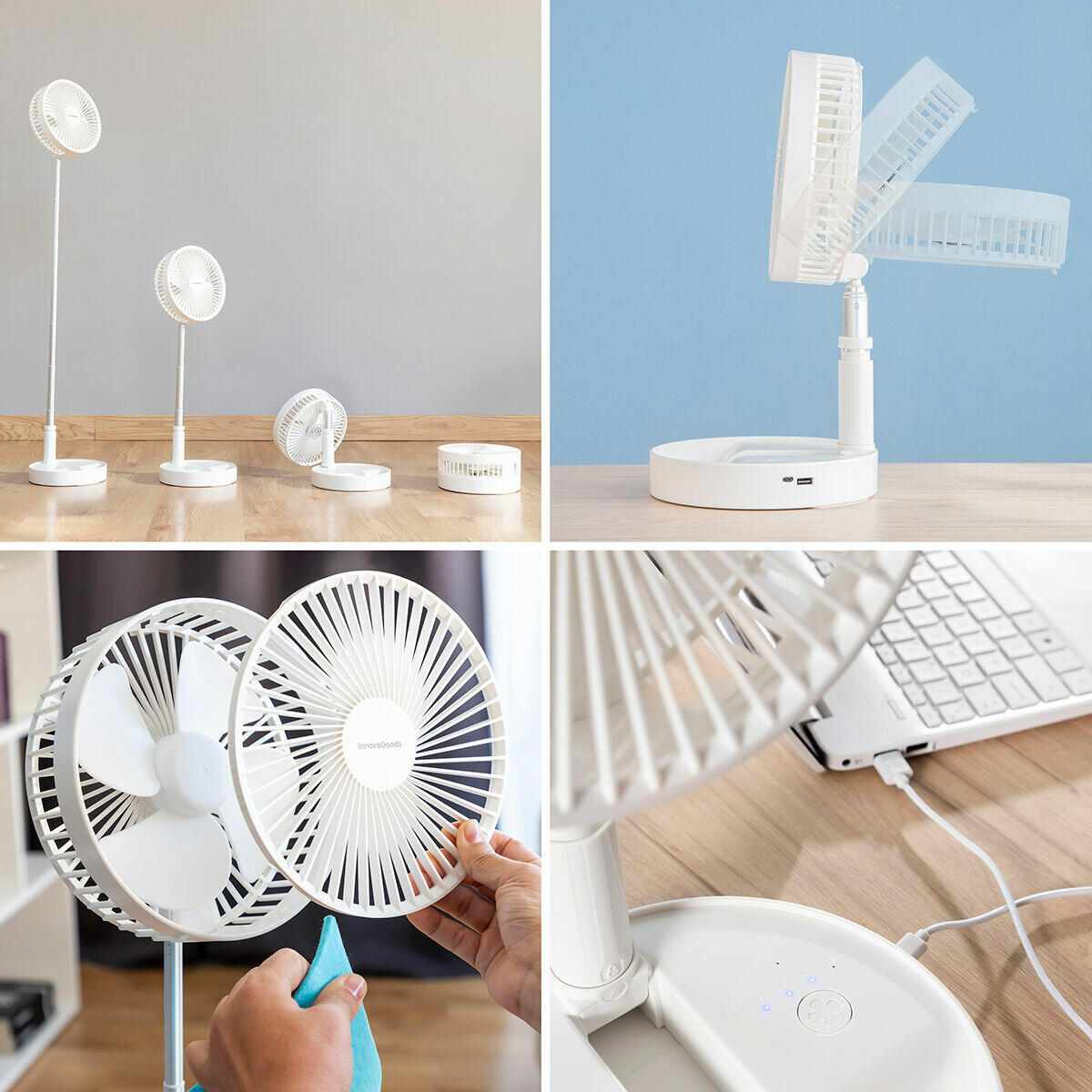 🌀 VENTILADOR INTELIGENTE DE MUY BAJO CONSUMO QUE REFRESCA COMO UN AIRE ACONDICIONADO