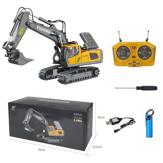 Excavadora Profesional a Control Remoto