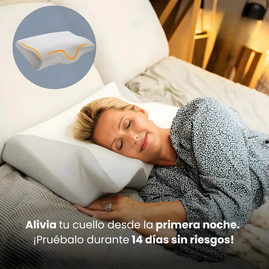 Almohada Ergonómica Lieva + Antifaz de dormir (GRATIS)
