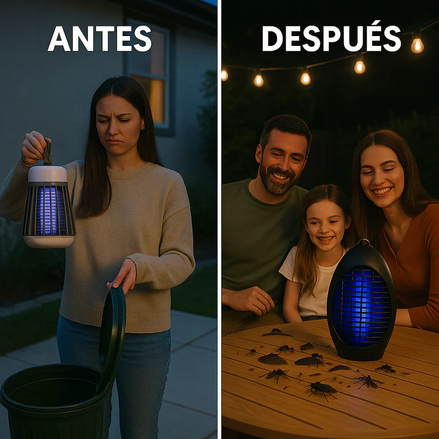 Pack 2 LAMPARAS ANTIMOSQUITOS ecológico ZenFly™