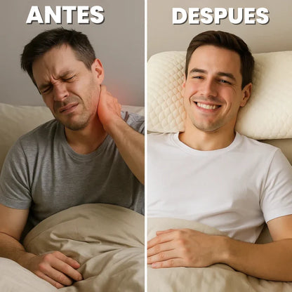 Almohada Ergonómica Lieva + Antifaz de dormir (GRATIS)