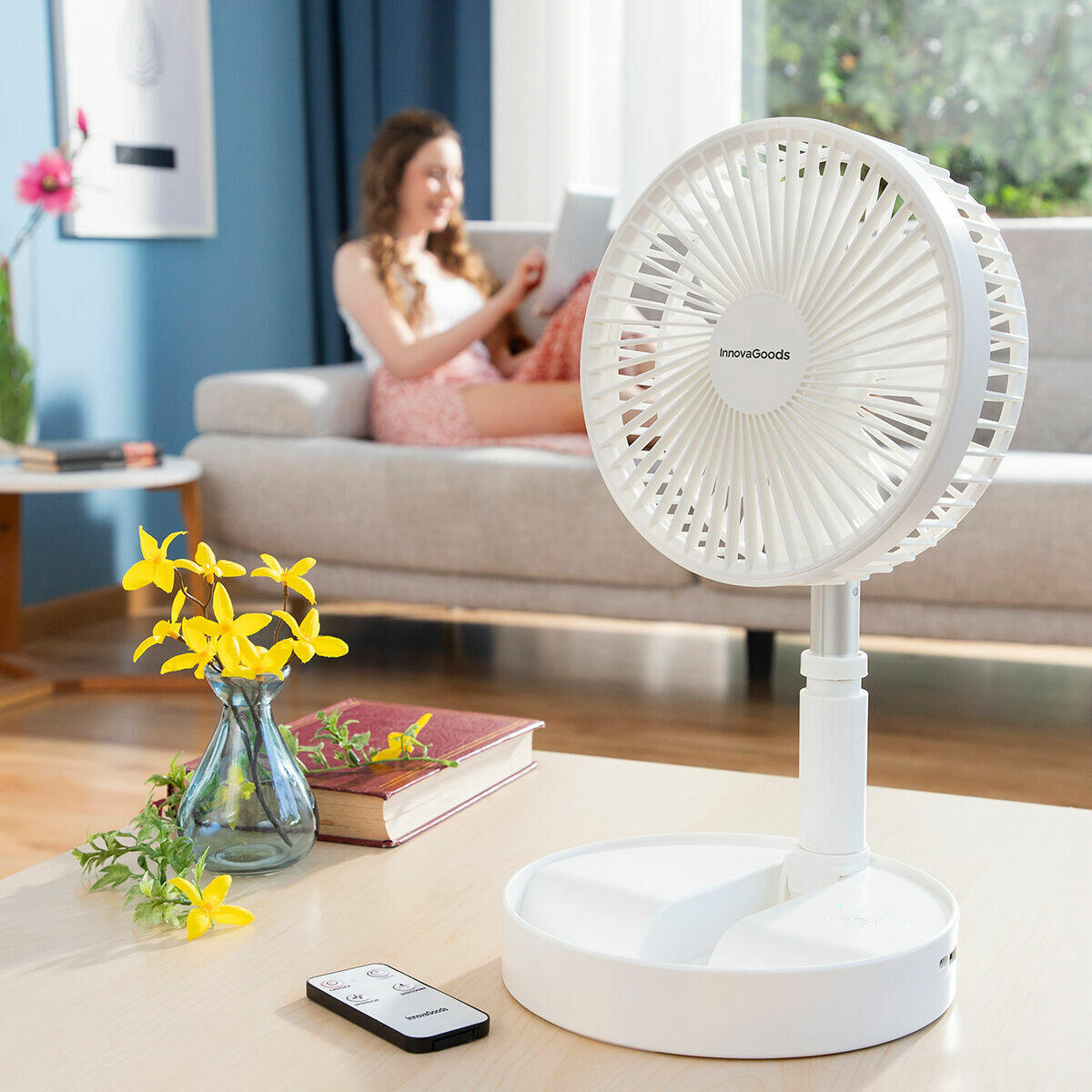🌀 VENTILADOR INTELIGENTE DE MUY BAJO CONSUMO QUE REFRESCA COMO UN AIRE ACONDICIONADO