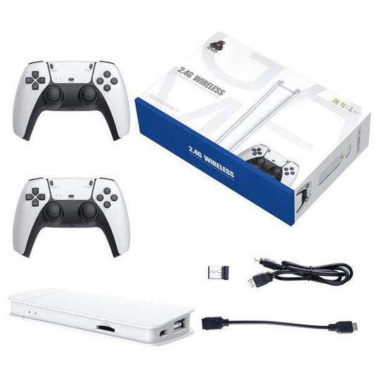 CONSOLA GAME STICK 4K PRO l +20.000 JUEGOS + 2 MANDOS DE REGALO