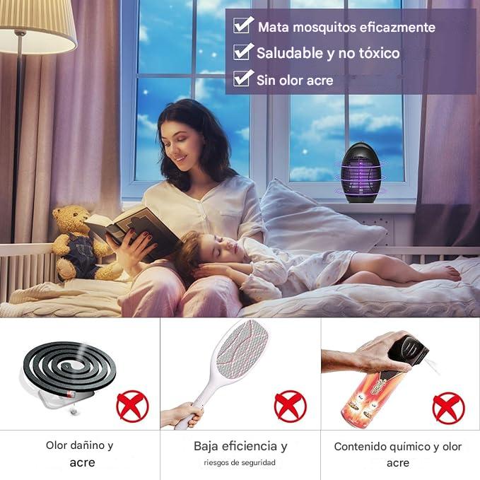 Pack 2 LAMPARAS ANTIMOSQUITOS ecológico ZenFly™